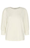 Freequent Bluse - Blond - Off. White