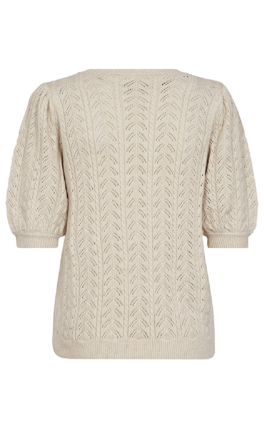 Freequent Bluse - Clarry - Sand Melange