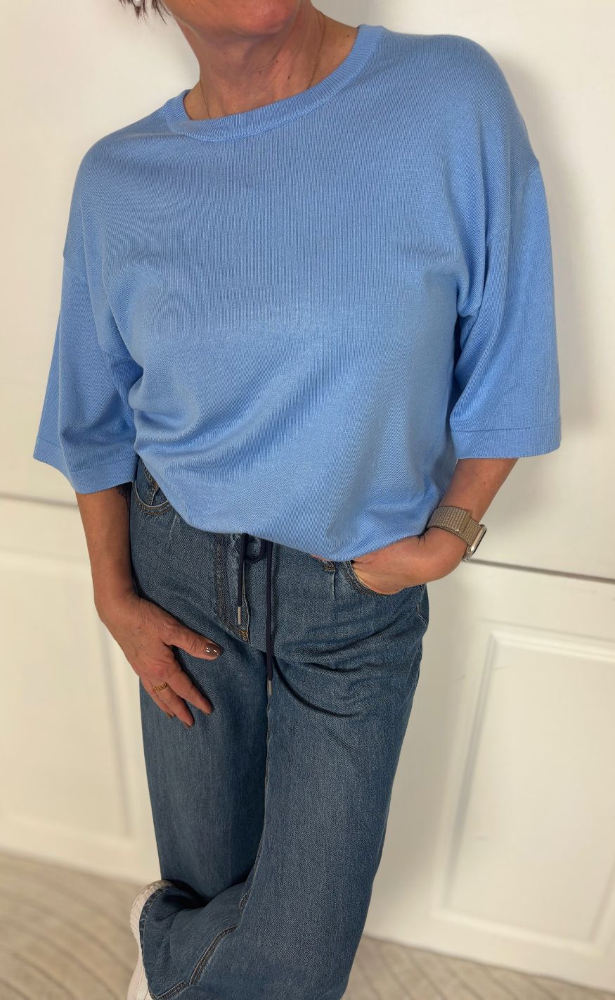 Freequent Bluse - Conny - Vista Blue