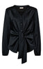 Freequent Bluse - Dove - Black