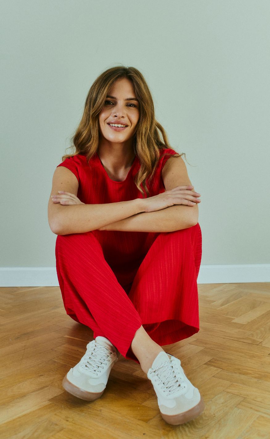 Freequent Bluse - Grsvalse - True Red