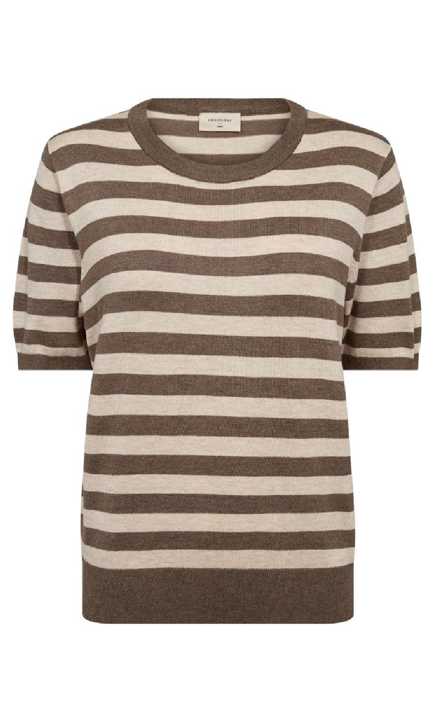 Freequent Bluse - Katie - Morel w. Moonbeam