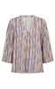 Freequent Bluse - Larin - Sand Melange w. Nebulas Blue