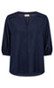 Freequent Bluse - Lava 204290 - Navy Blazer