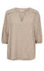 Freequent Bluse - Lava 204290 - Sand Melange