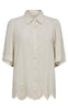 Freequent Bluse - Linus - Moonbeam Melange