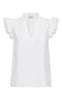 Freequent Bluse - Lisa - Brilliant White