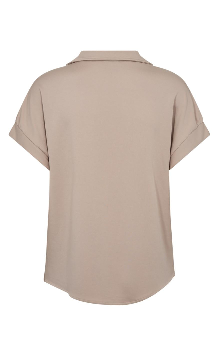 Freequent Bluse - Rue - Simply Taupe
