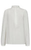 Freequent Bluse - Sea - Off White