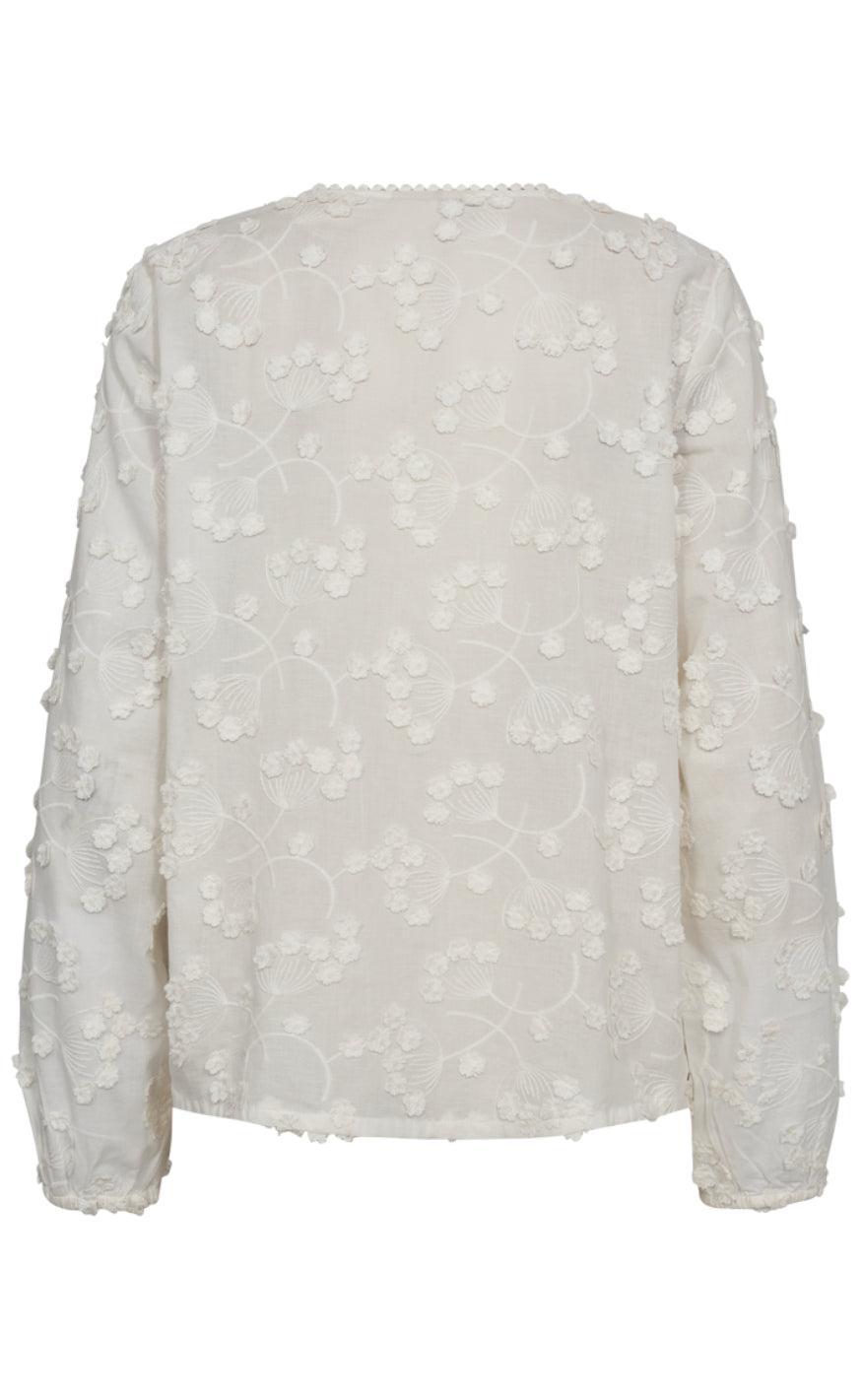 Freequent Bluse - Selia - Star Off-white