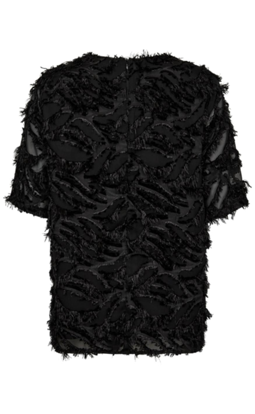 Freequent Bluse - Villa - Black