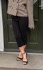 Freequent Bukser - Isadora Capri - Black