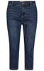 Freequent Bukser - Jane Capri - Medium Blue Denim