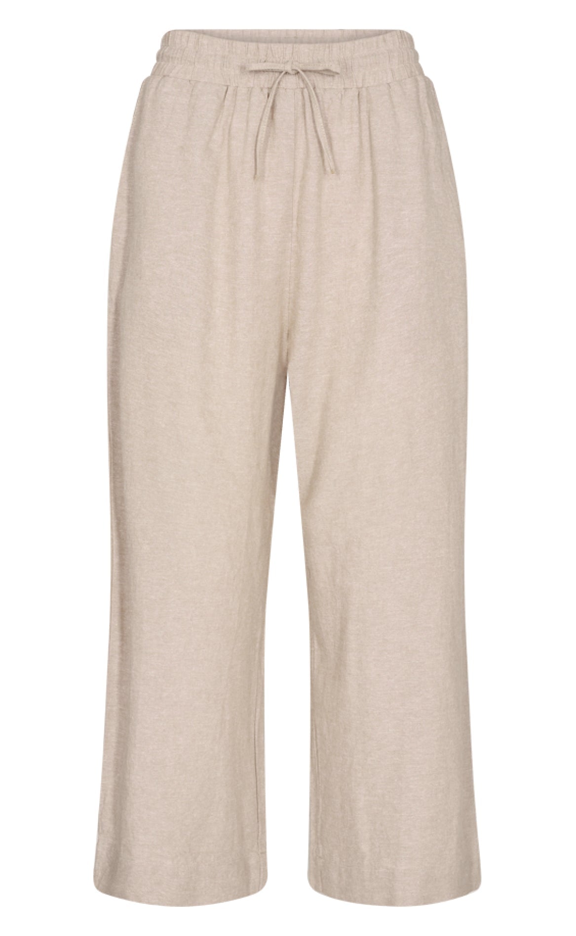 Freequent Bukser - Lava Ankle - Sand Melange