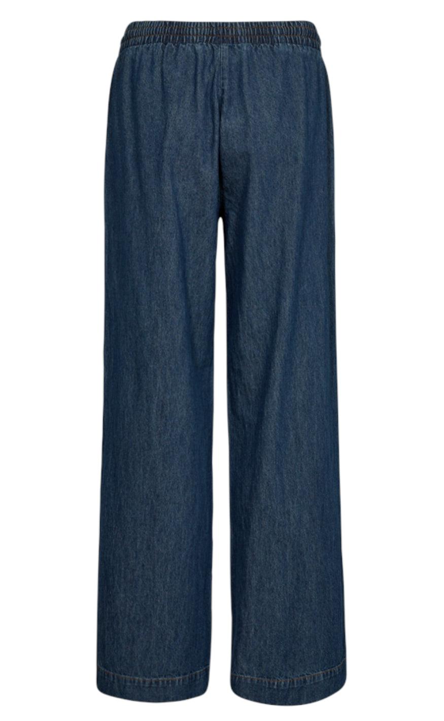 Freequent Bukser - Lisea - Dark Blue Denim