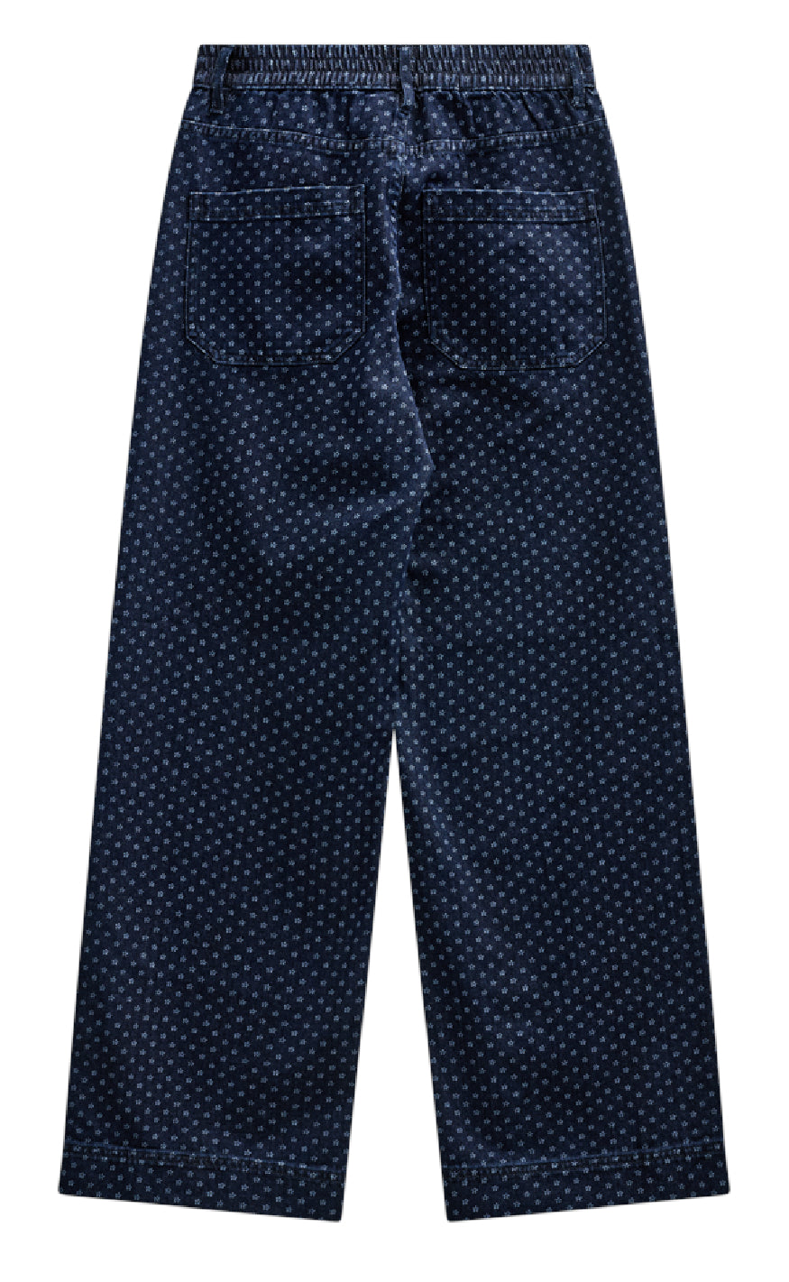 Freequent Bukser - Rinna - Dark Blue Denim