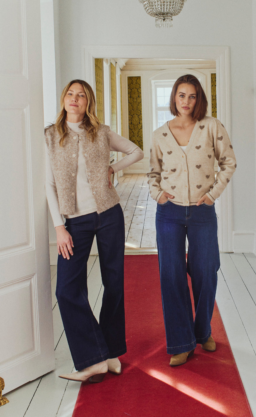 Freequent Bukser - Sindy - Dark Blue Denim