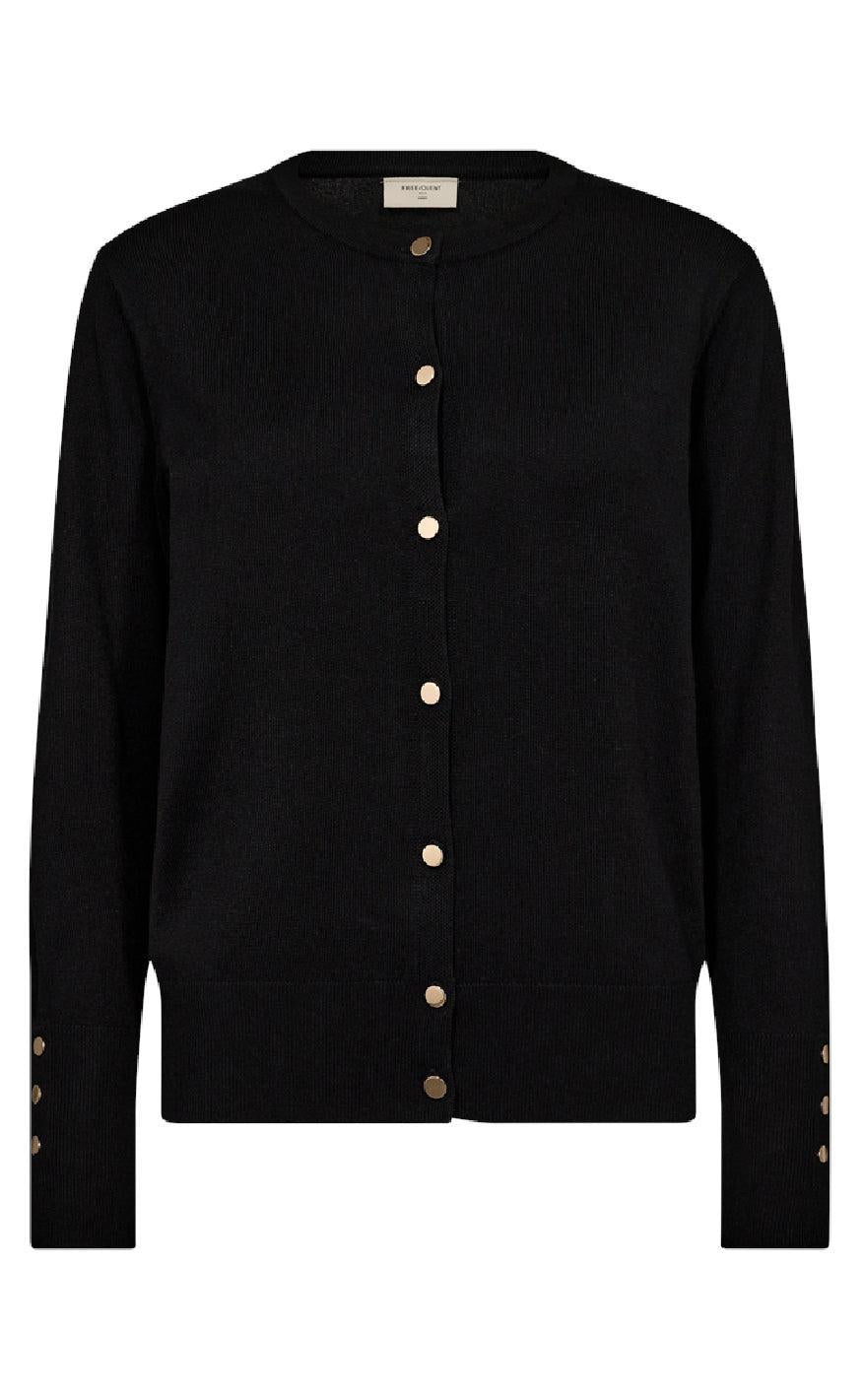Freequent Cardigan - Katie - Black