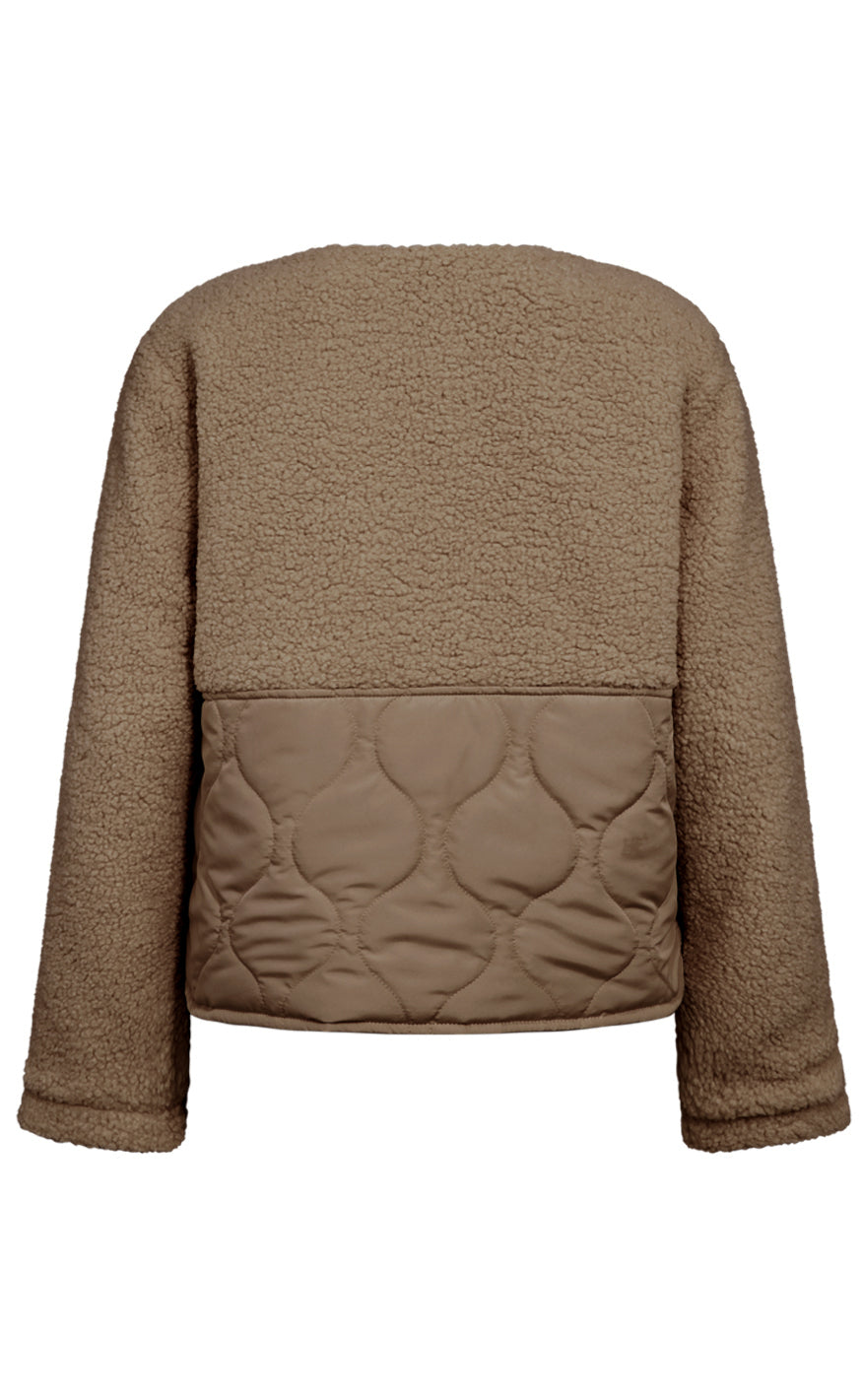 Freequent Jakke - Amra - Silver Mink