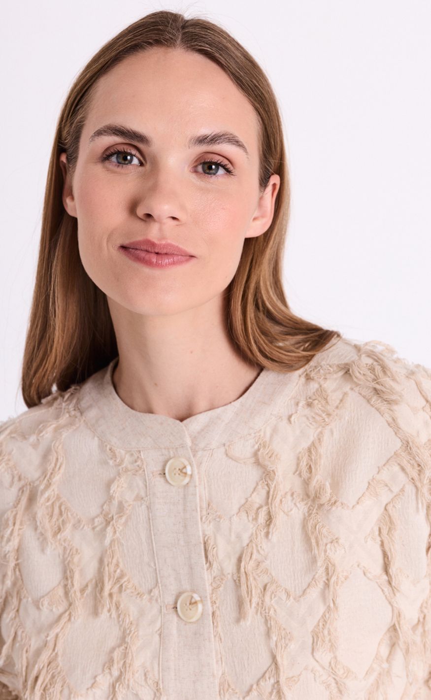 Freequent Jakke - Folly - Moonbeam Melange