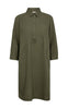 Freequent Kjole - Laluna - Deep Lichen Green