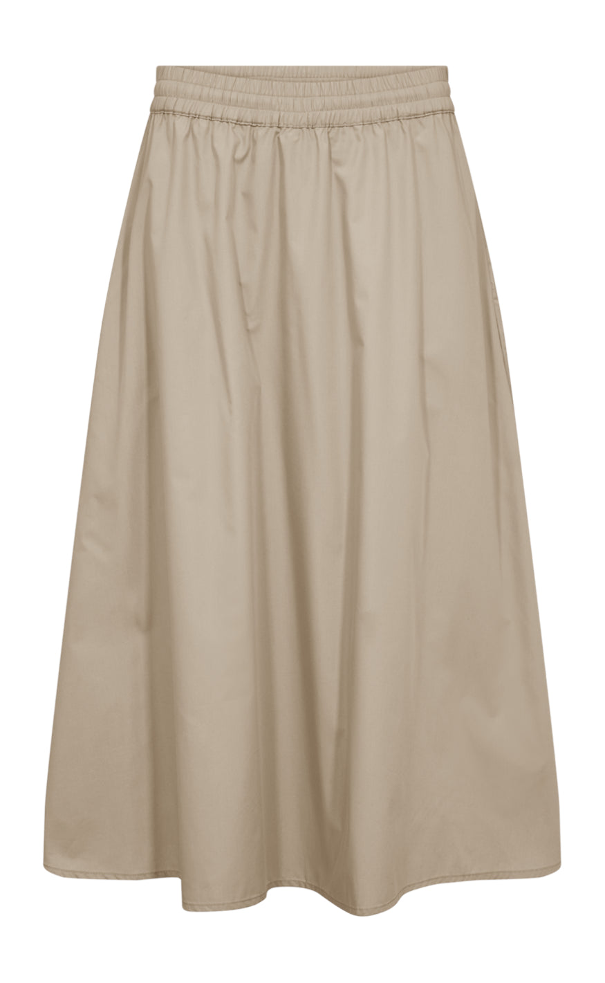 Freequent Nederdel - Breeze - Silver Mink
