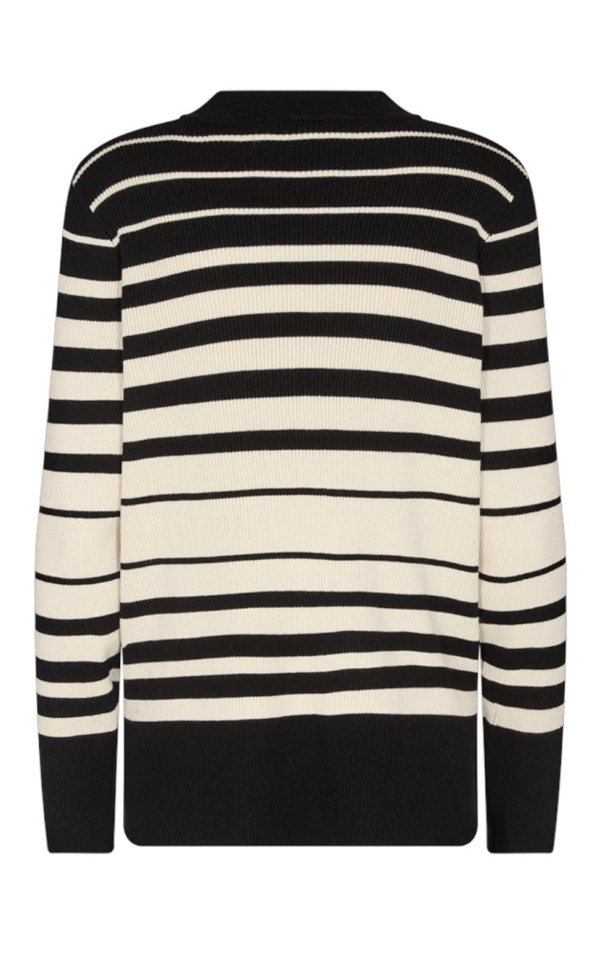 Freequent Pullover - Claudisse - Black W. Moonbeam
