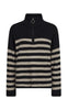 Freequent Pullover - Coxy - Black W.  Moonbeam