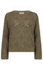 Freequent Pullover - Jazz - Deep Lichen Green Mel