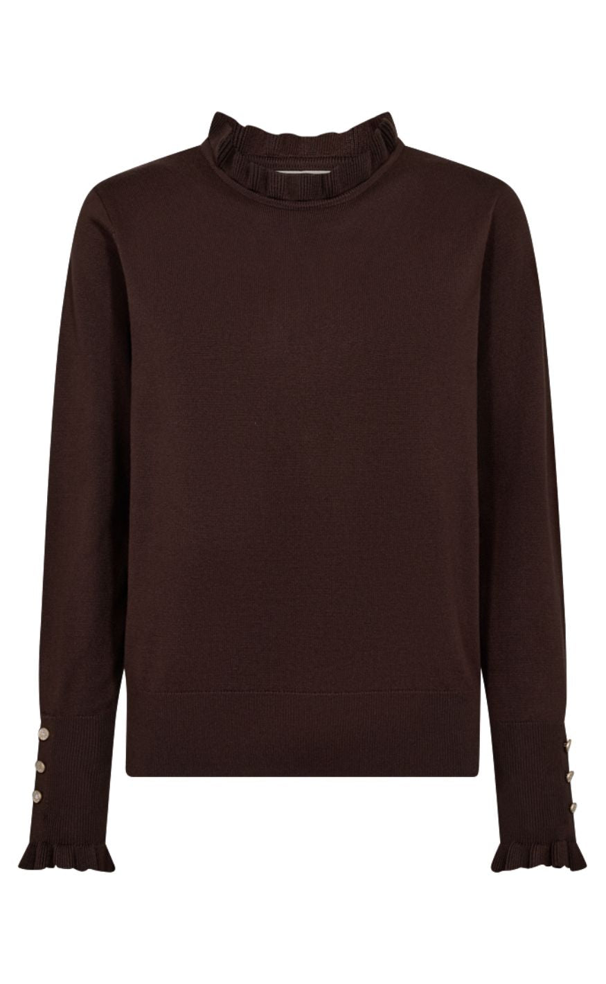 Freequent Pullover - Katie Frill - Coffee Bean