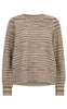 Freequent Pullover - Pulzy - Deep Linchen Green W. Moonbean