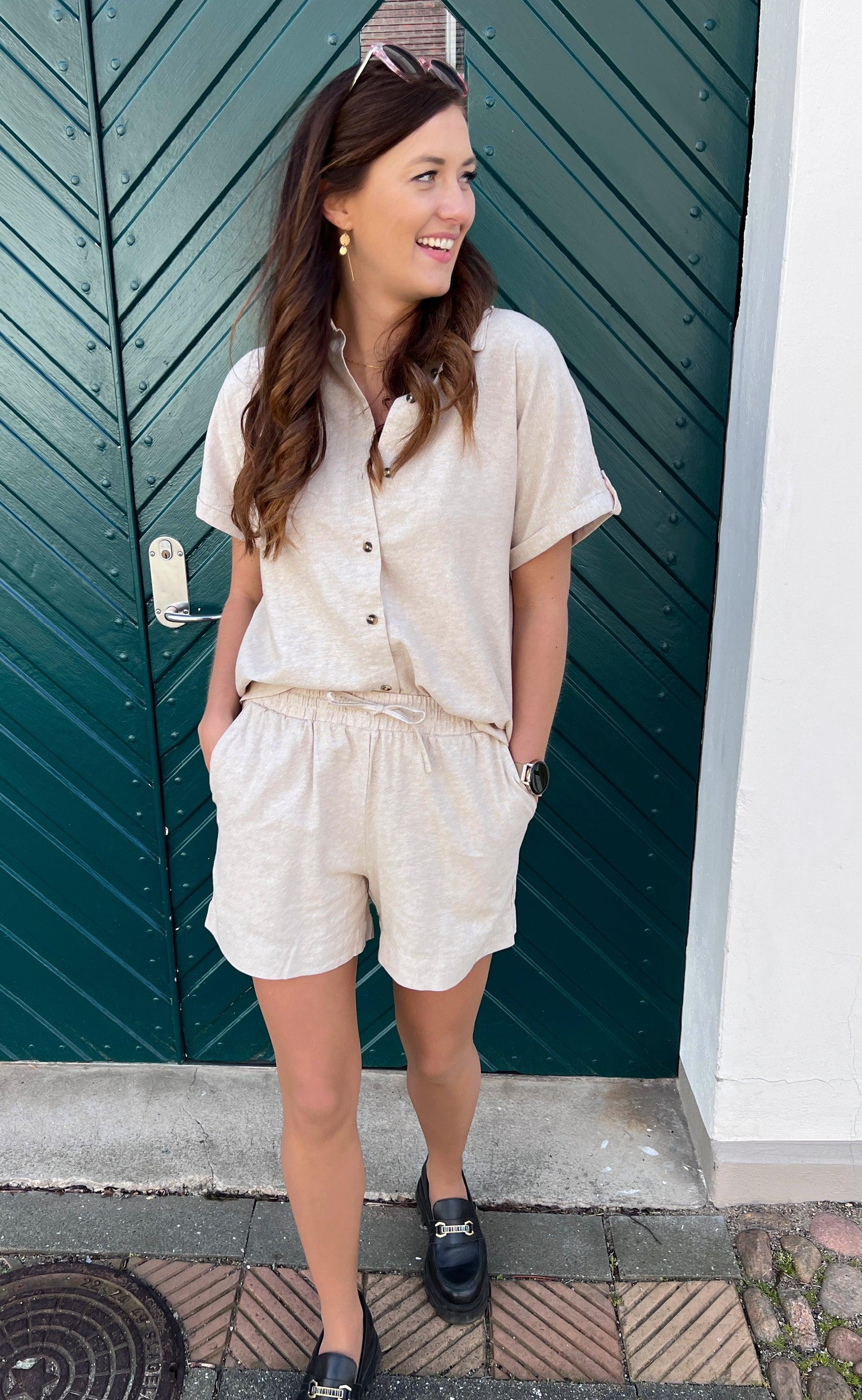 Freequent Shorts - Lava - Sand Melange
