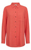 Freequent Skjorte - Lava Simple - Hot Coral