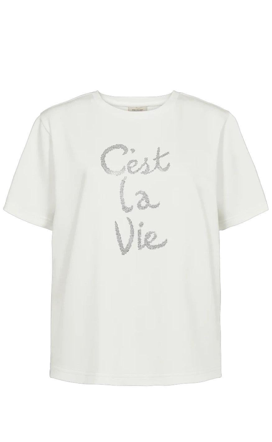 Freequent T-shirt - Malak CLV - Star Off-white