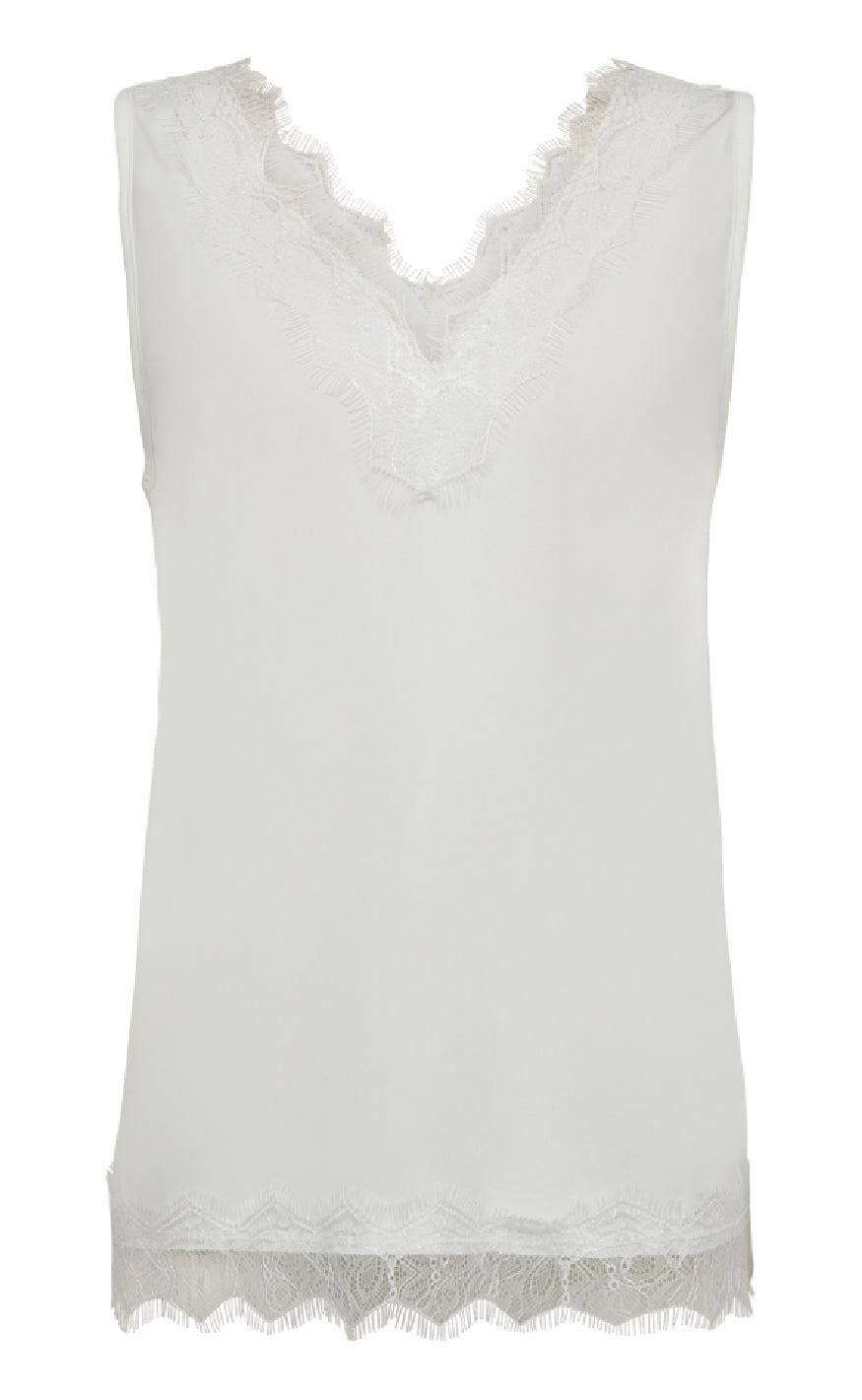 Freequent Top - Bicco - Off-white