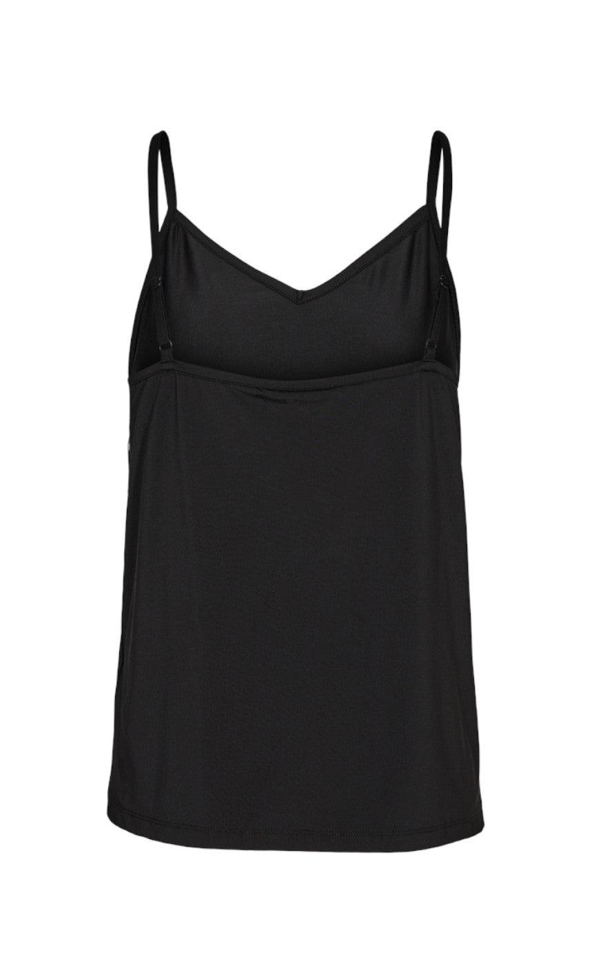 Freequent Top - Bicco Plain - Black
