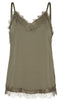 Freequent Top - Bicco Strap - Deep Lichen Green