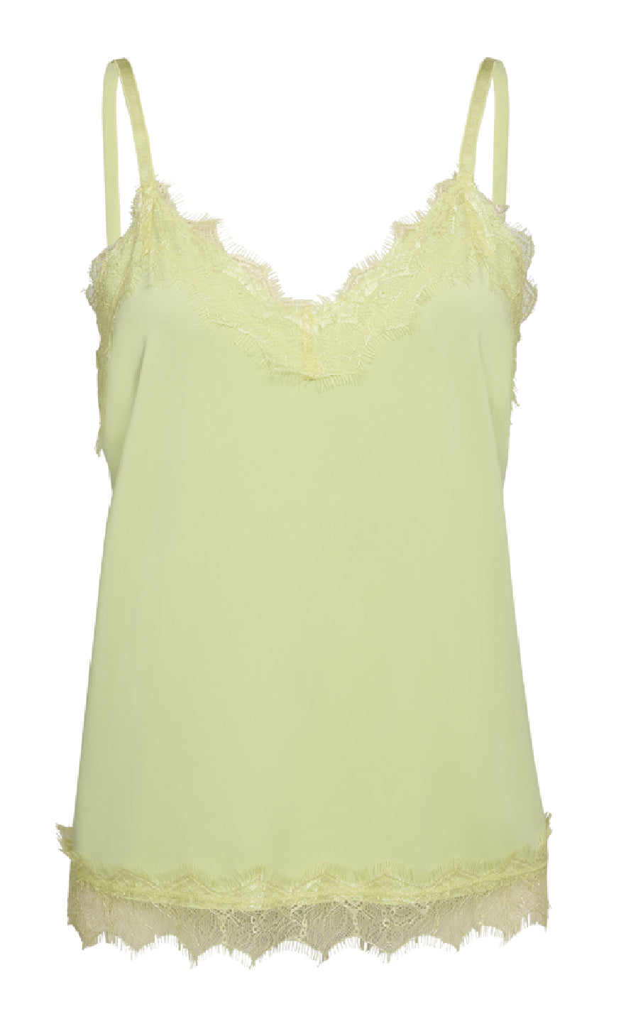 Freequent Top - Bicco Strap - Shadow Lime