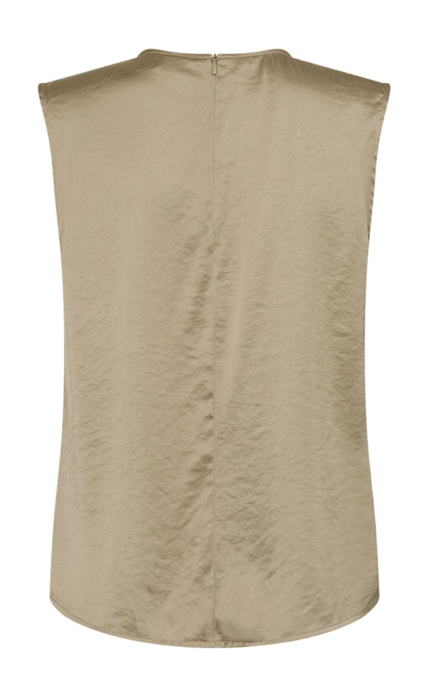 Freequent Top - Dove - Silver Mink