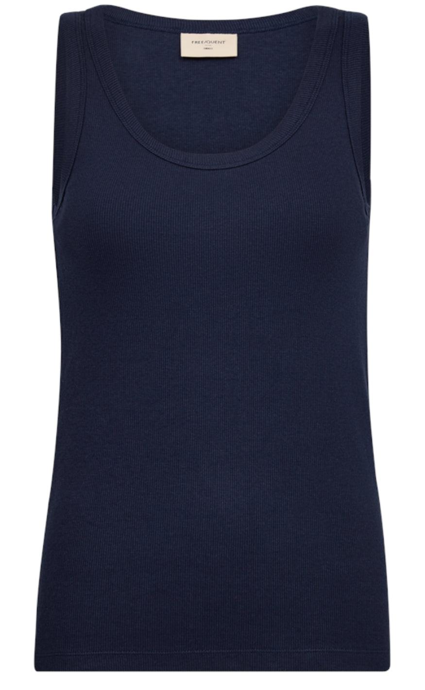 Freequent Top - Hi - Navy Blazer