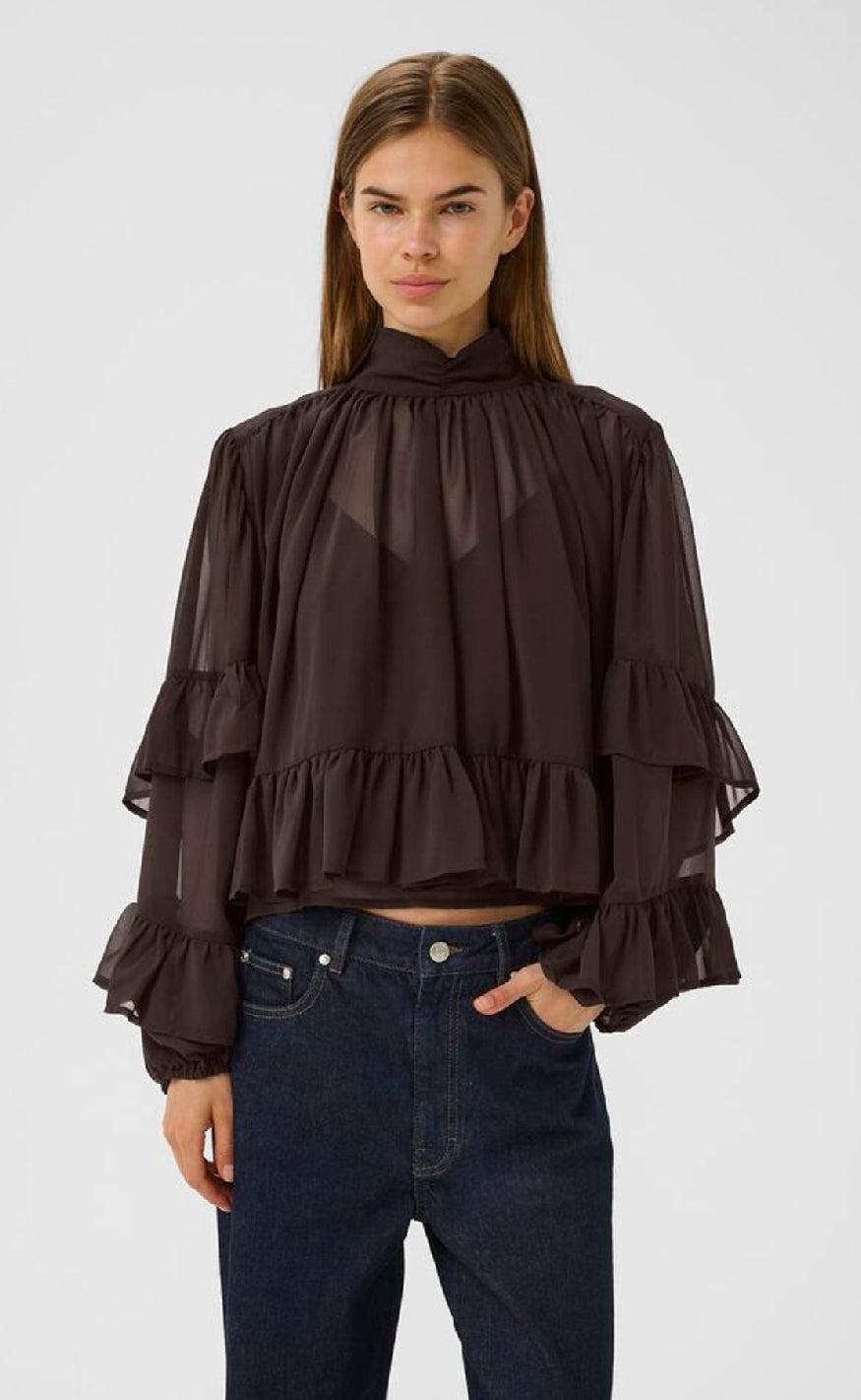Gestuz Bluse - Mio - Mole