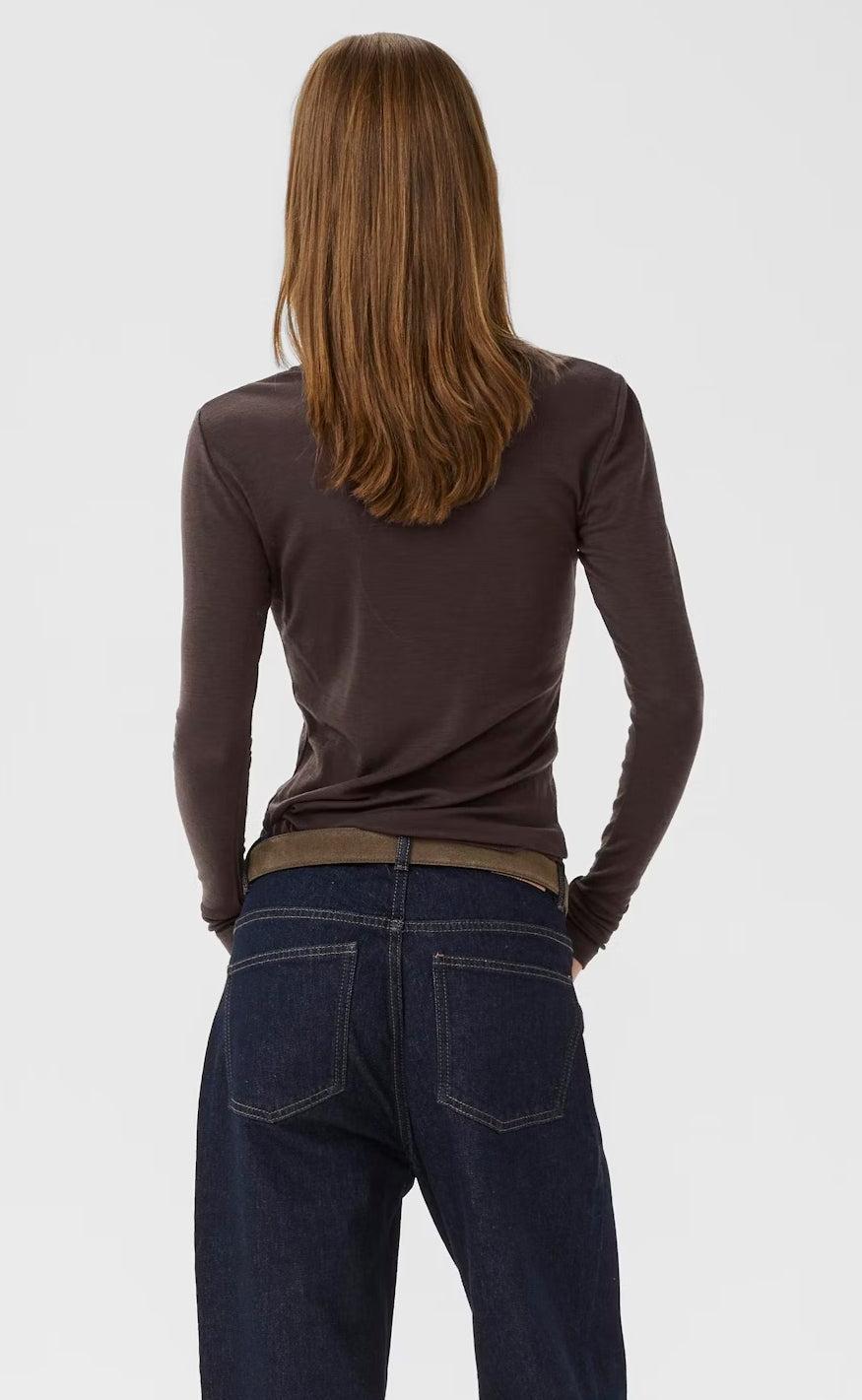 Gestuz Bluse - Ninia LS - Mole