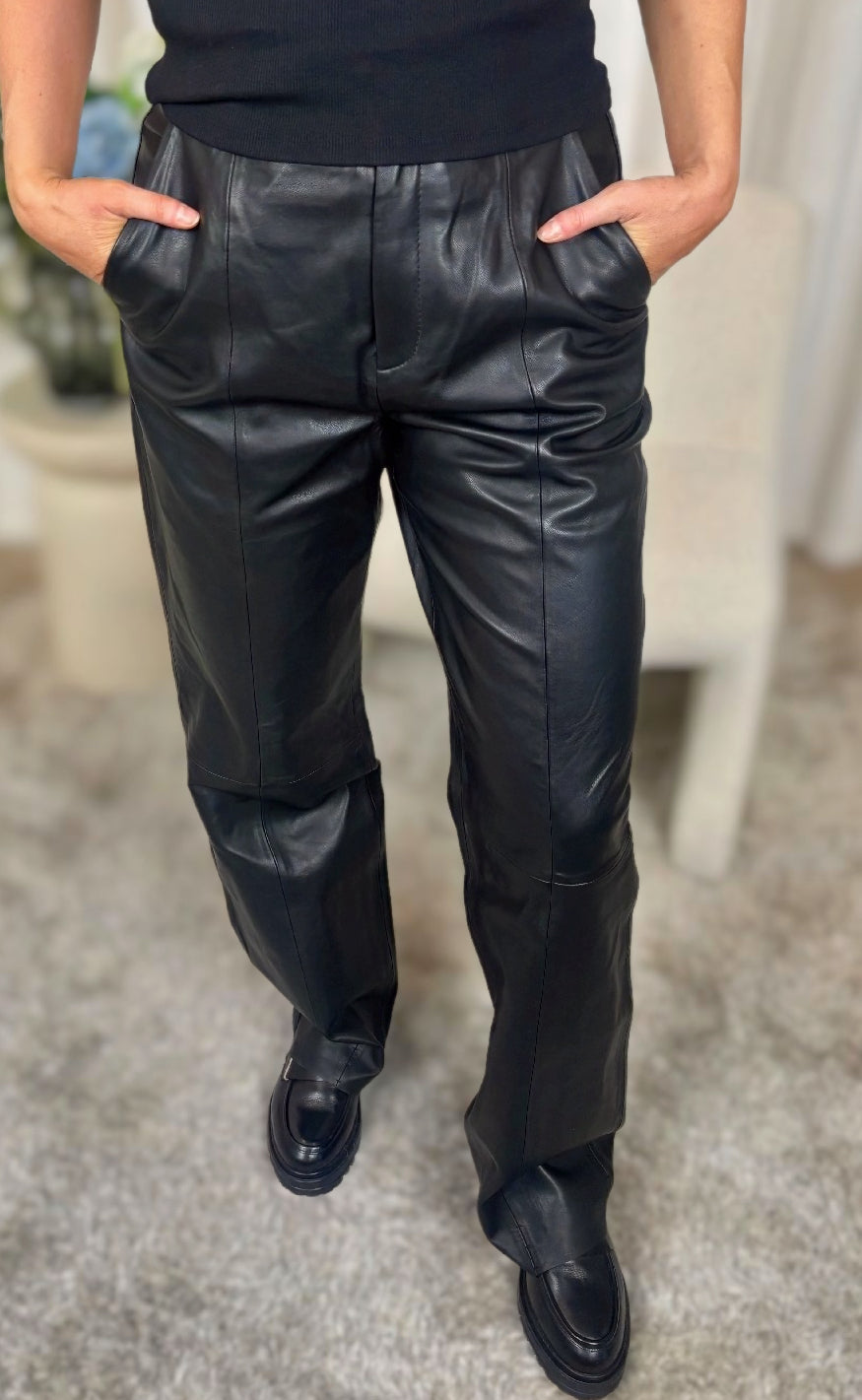 Gestuz Bukser - Luciana - Black