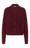 Gestuz Cardigan - Alpha - Blood Red Melange
