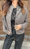 Gestuz Cardigan - Alpha - Chestnut Melange