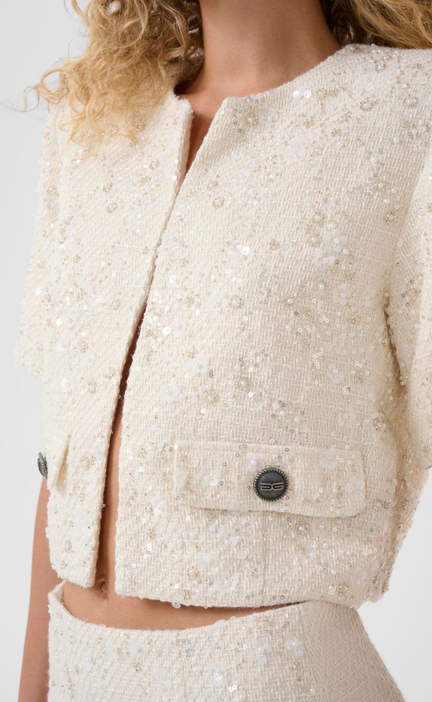 Gestuz Jakke - Chanaya - Off White Pearls