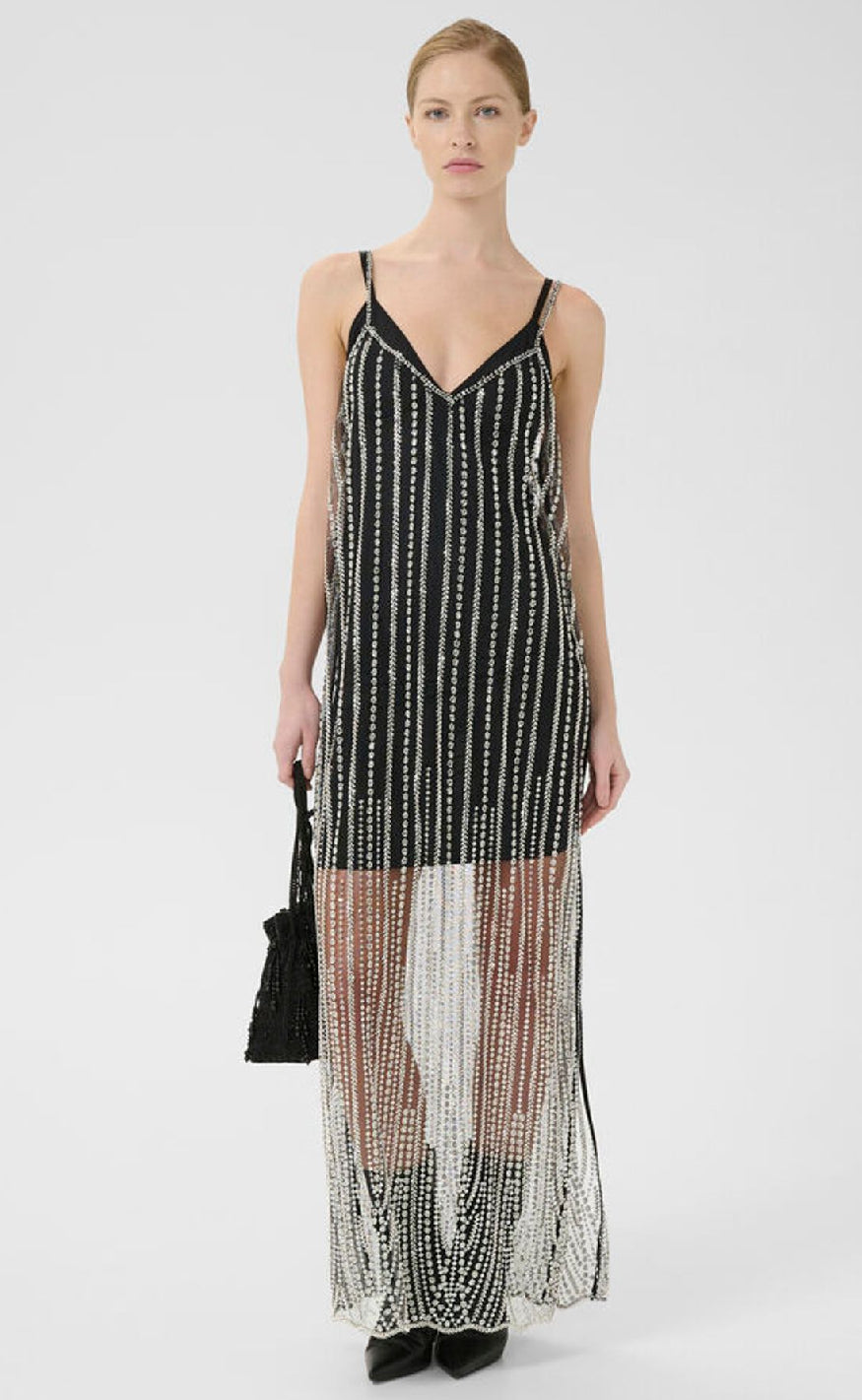 Gestuz Kjole - Sibba - Black/Silver