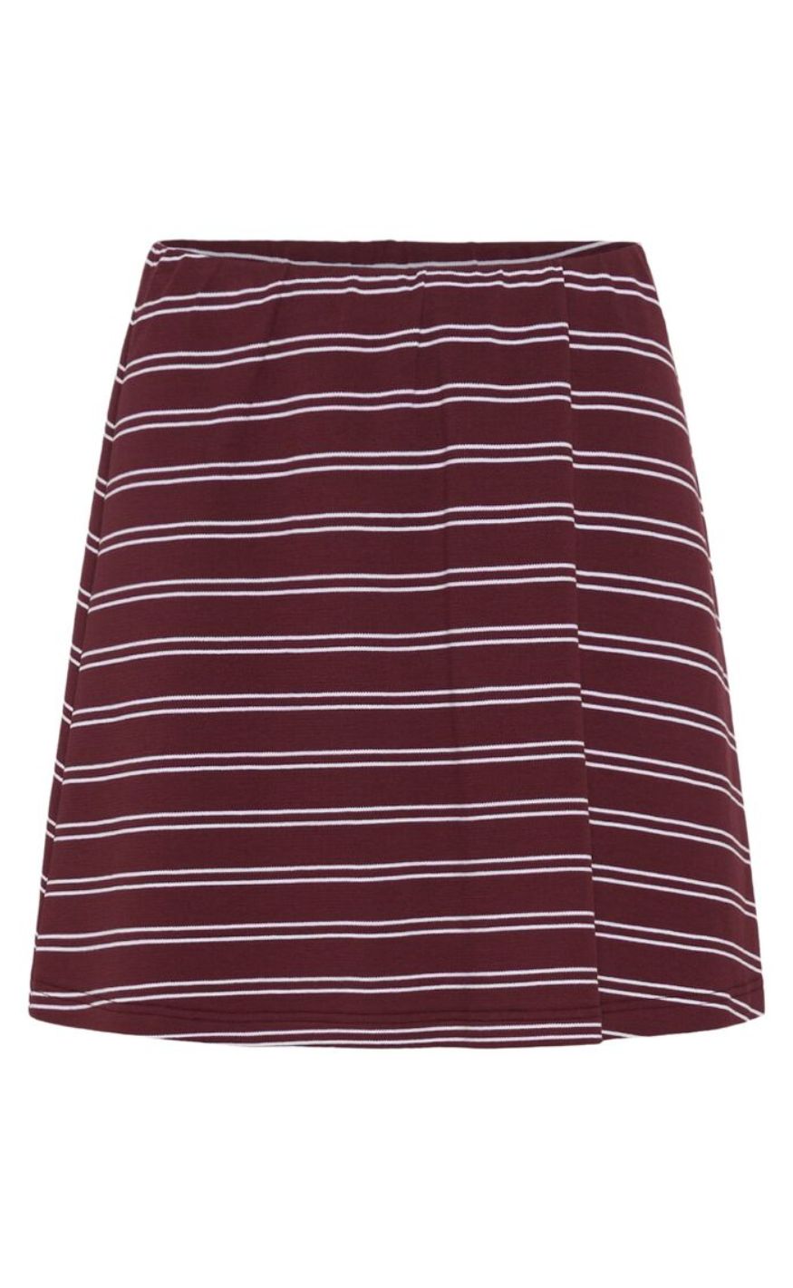 Gestuz Nederdel - Pilova - Cabernet Striped