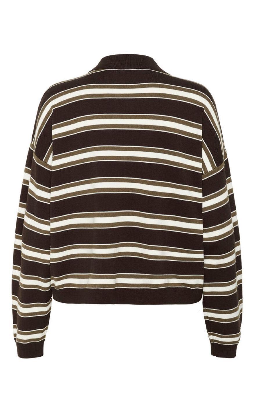 Gestuz Pullover - Paige - Mole / Dark Beach / Egret