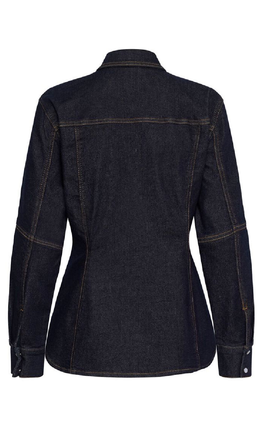 Gestuz Skjorte - Mae - Dark Blue Rinse